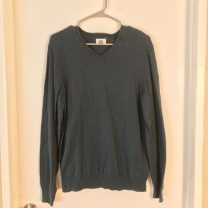 Old Navy Dark Teal/Blue V-Neck Sweater